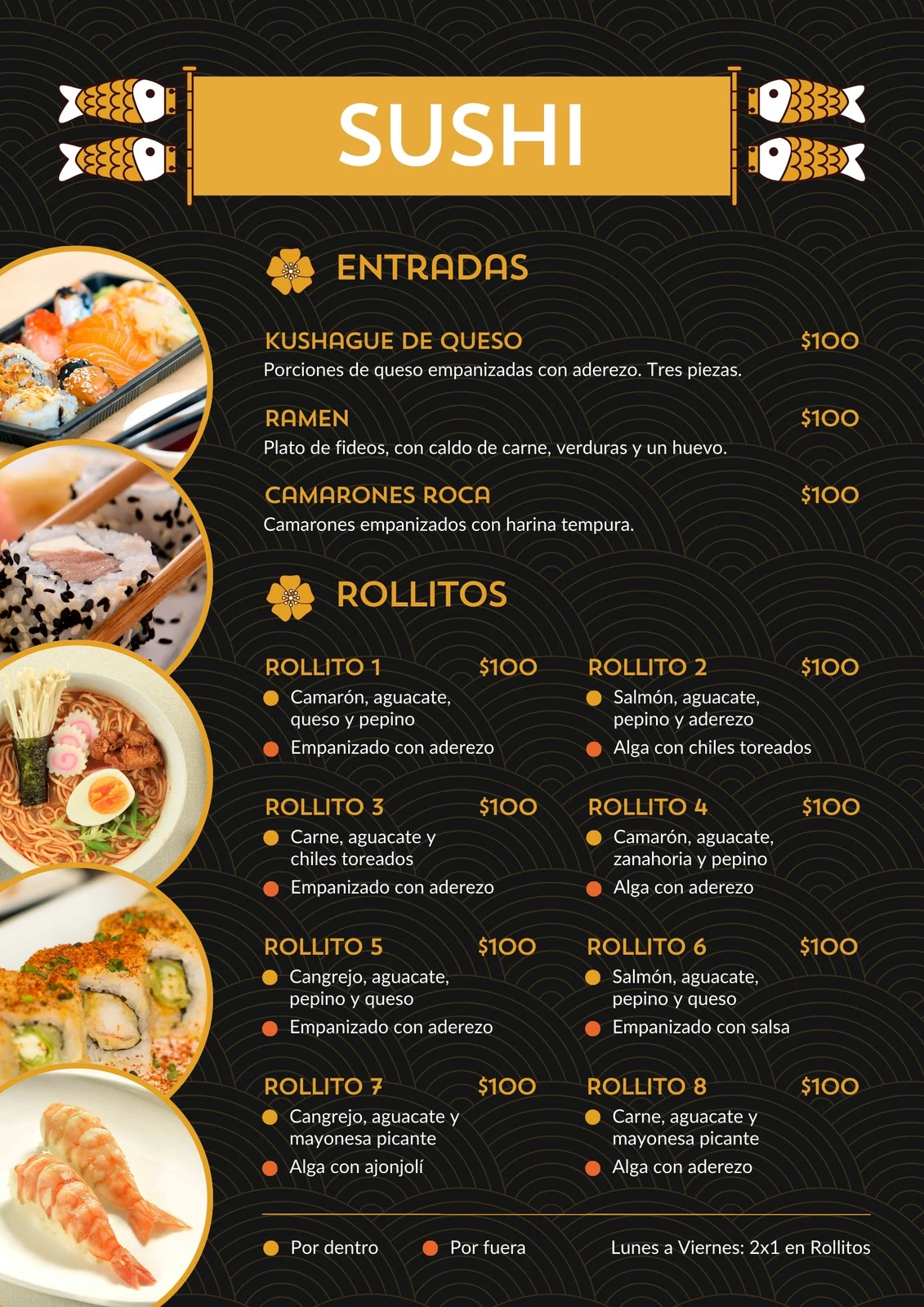 Carta digital — Restaurante Club Riberas