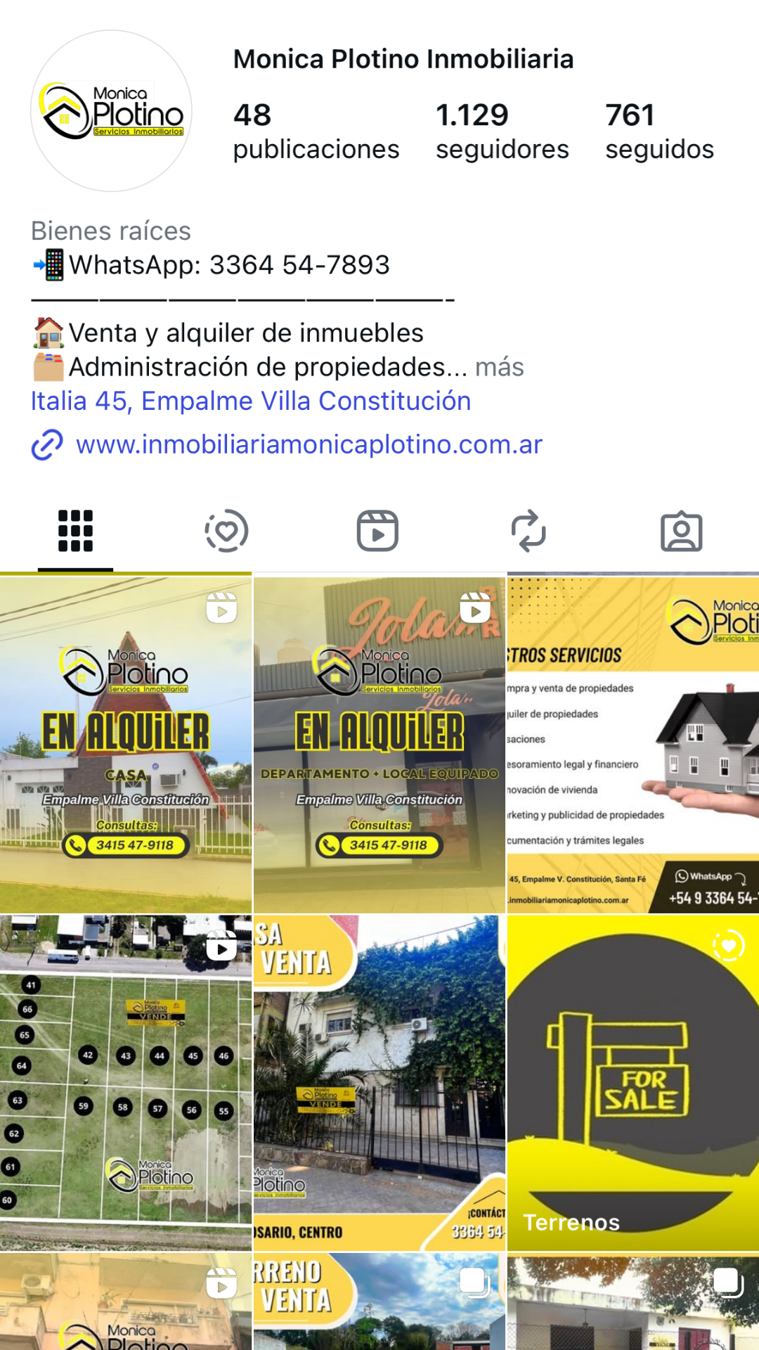 Grilla — @inmobiliariamonicaplotino
