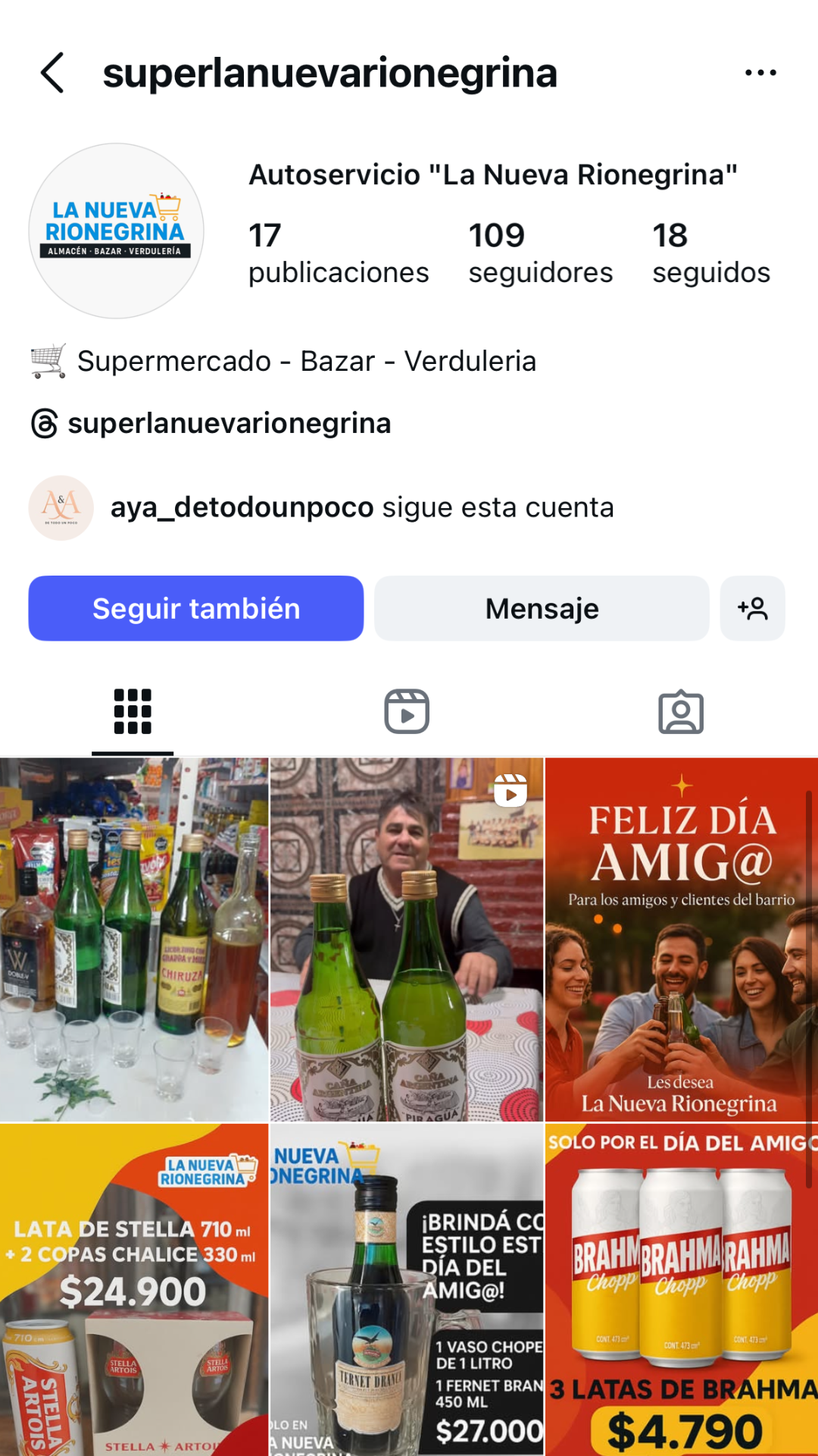 Retail — @superlanuevarionegrina