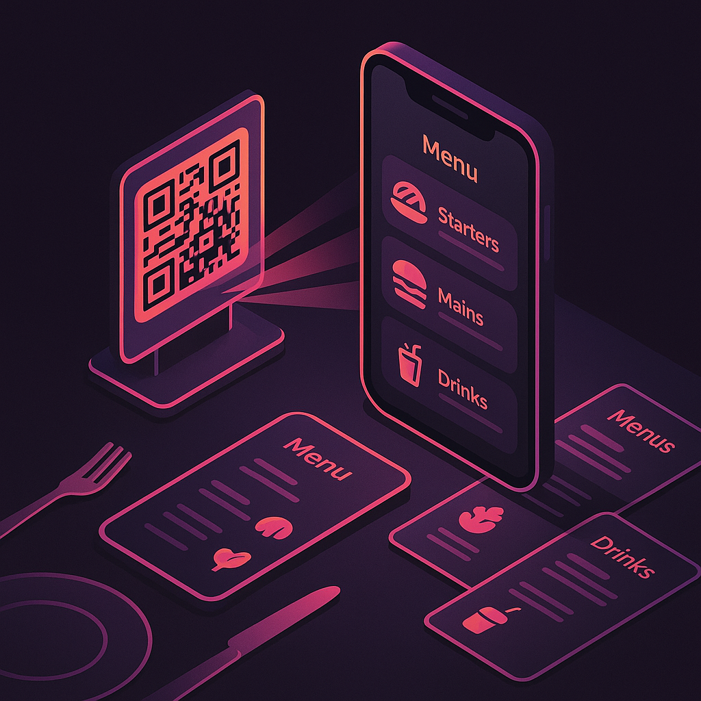 Cartas QR Digitales para bares y restaurantes