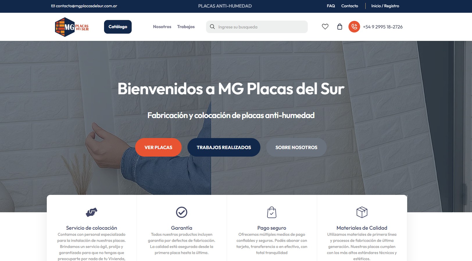MG Placas del Sur: servicios industriales