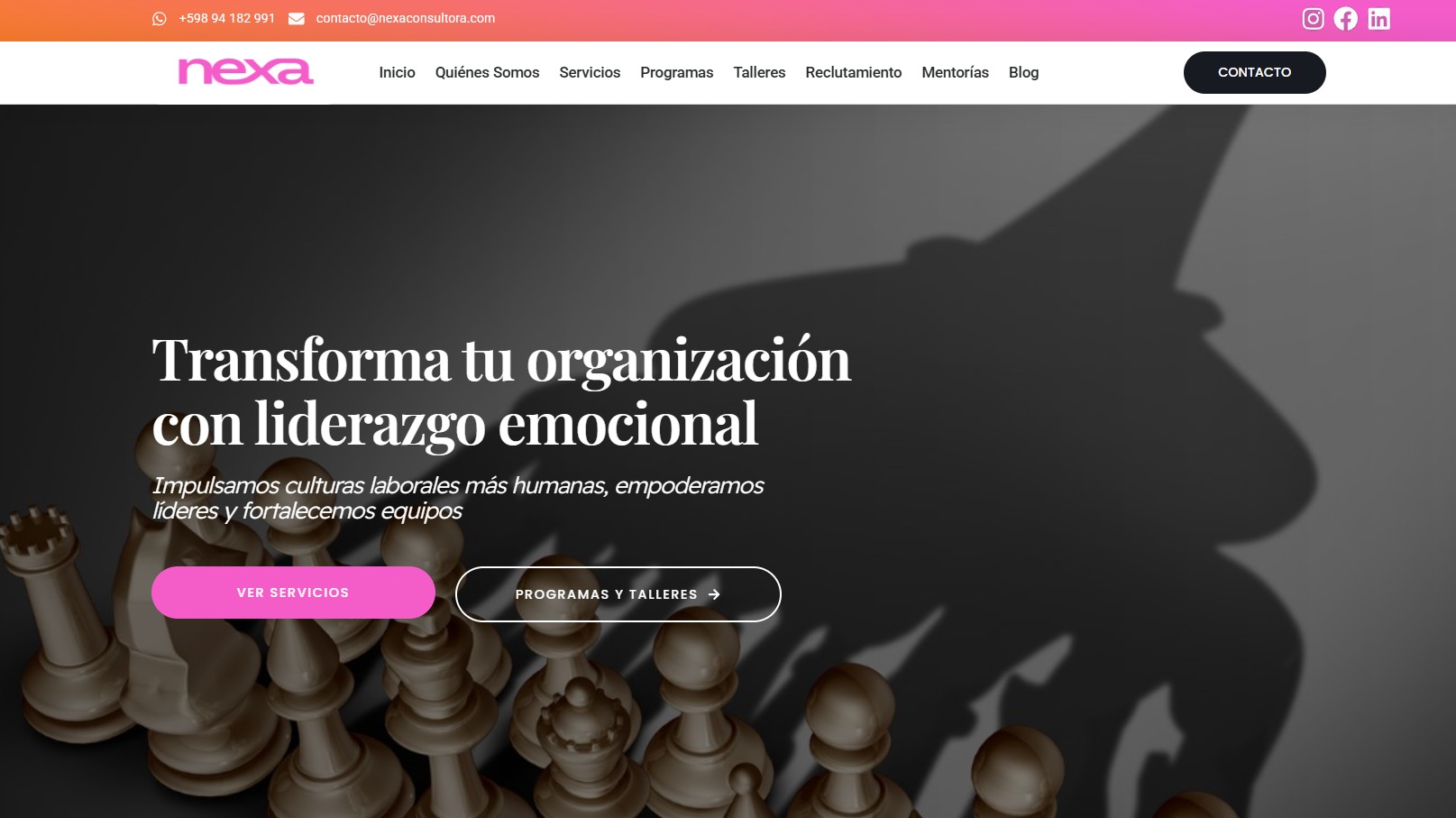 Nexa Consultora: liderazgo y empresas