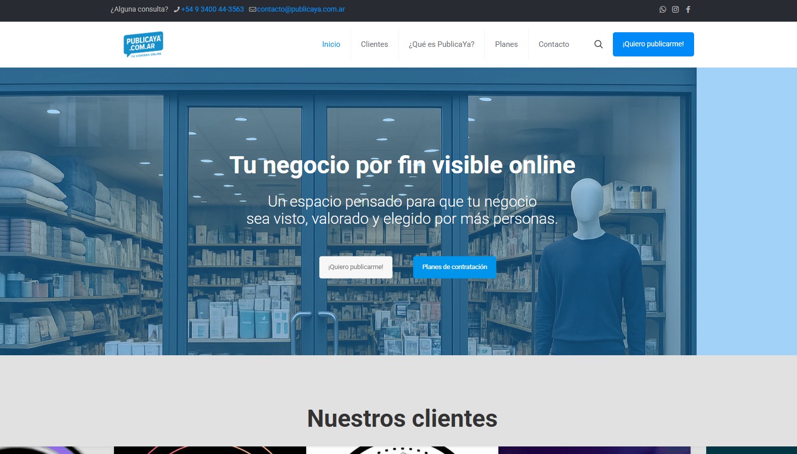 Publicaya: servicios profesionales